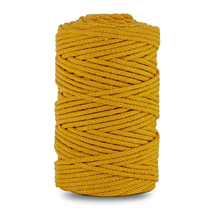 Pletena uzica 100 m - DP Craft – 080 boja senfa