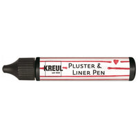 Pufna olovka PicTixx Pluster a LinerPen – crna