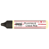 Pufna olovka PicTixx Pluster a LinerPen – glow žuta