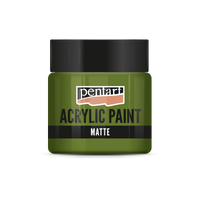 Akrilna boja mat - 50 ml | odaberite nijansu – maslinasta