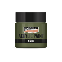 Akrilna boja mat - 50 ml | odaberite nijansu – kaki