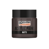 Akrilna boja mat - 50 ml | odaberite nijansu – zemljano smeđa