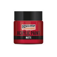Akrilna boja mat - 50 ml | odaberite nijansu – ruž crvena