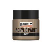 Akrilna boja mat - 50 ml | odaberite nijansu – tamni pijesak