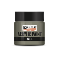 Akrilna boja mat - 50 ml | odaberite nijansu – blatno siva