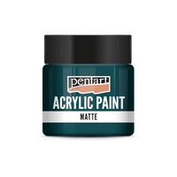 Akrilna boja mat - 50 ml | odaberite nijansu – tirkizno plava