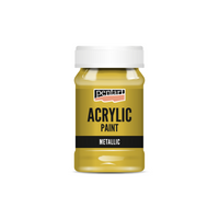 Akrilna boja metalik - 100 ml – Antikno zlato