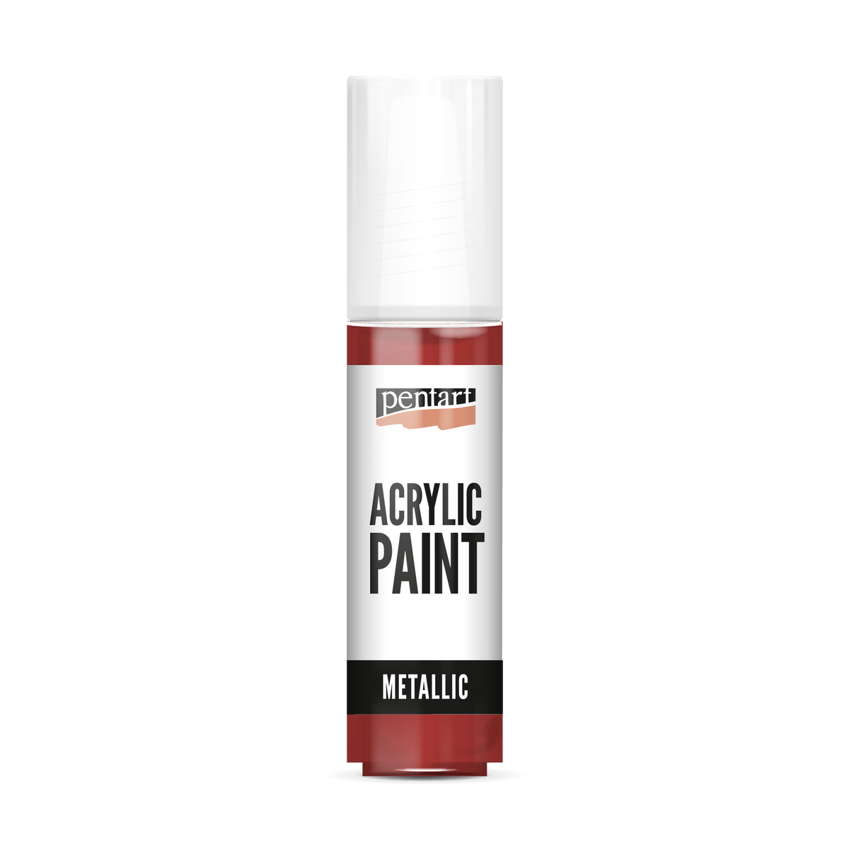Akrilna boja metalik - 20 ml – crveni bakar