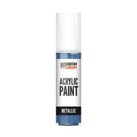 Akrilna boja metalik - 20 ml – plava