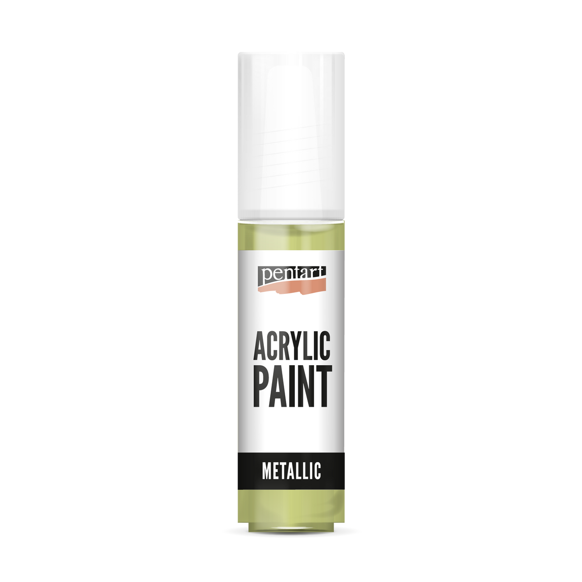 Akrilna boja metalik - 20 ml – zelena