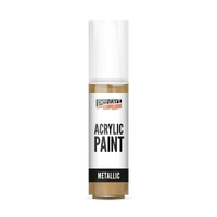 Akrilna boja metalik - 20 ml – antikno zlatna