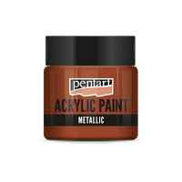 Akrilna boja metalik - 50 ml – Crveni bakar