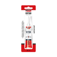 Boja za konture Pentart - 20 ml – crvena