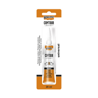 Boja za konture Pentart - 20 ml – narančasta