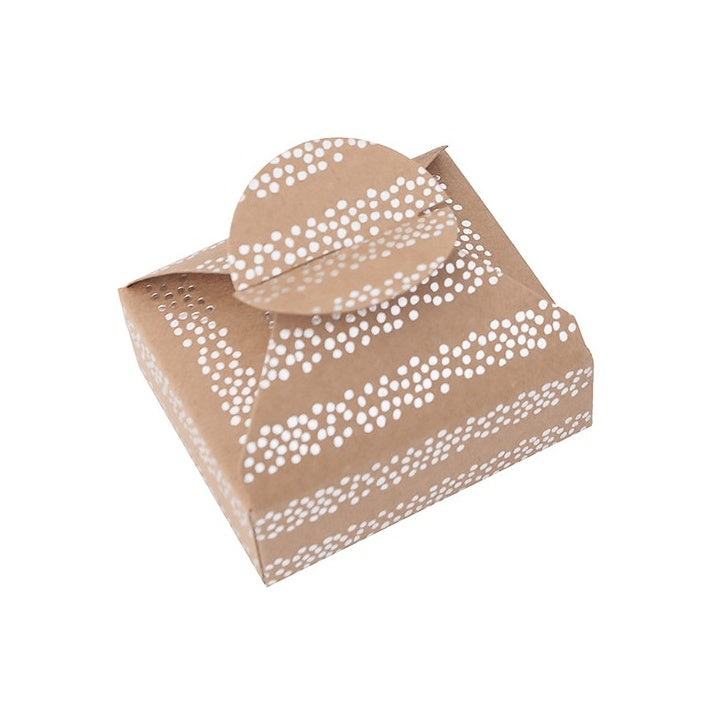 Poklon kutijice sa srebrnim uzorkom 6x7,5x2,5 cm – 4 kom | različiti motivi — slika 2