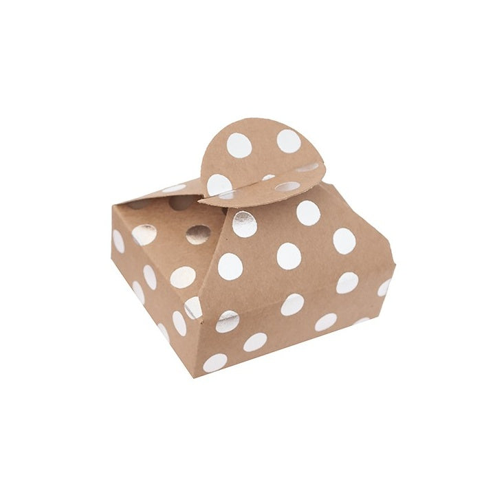 Poklon kutijice sa srebrnim uzorkom 6x7,5x2,5 cm – 4 kom | različiti motivi — slika 3