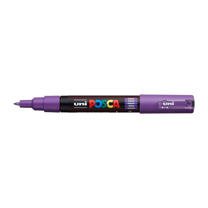 Marker UNI POSCA PC-1M 0.7 - 1 mm – ljubičasta (12)