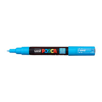 Marker UNI POSCA PC-1M 0.7 - 1 mm – svijetloplava (8)