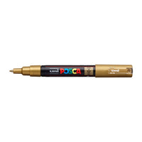 Marker UNI POSCA PC-1M 0.7 - 1 mm – zlatna (25)