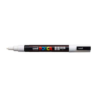 Marker UNI POSCA PC-3M 0.9 - 1.3 mm – bijela (1)