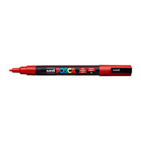 Marker UNI POSCA PC-3M 0.9 - 1.3 mm – crvena (15)