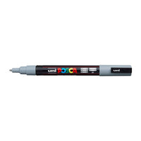 Marker UNI POSCA PC-3M 0.9 - 1.3 mm – siva (37)