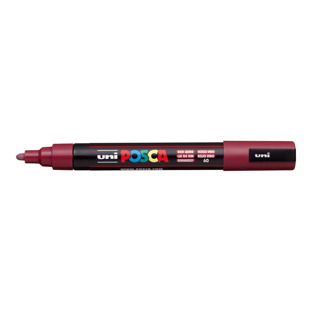 Posca marker PC-5M, 1,8 - 2,5 mm, bordo (60)