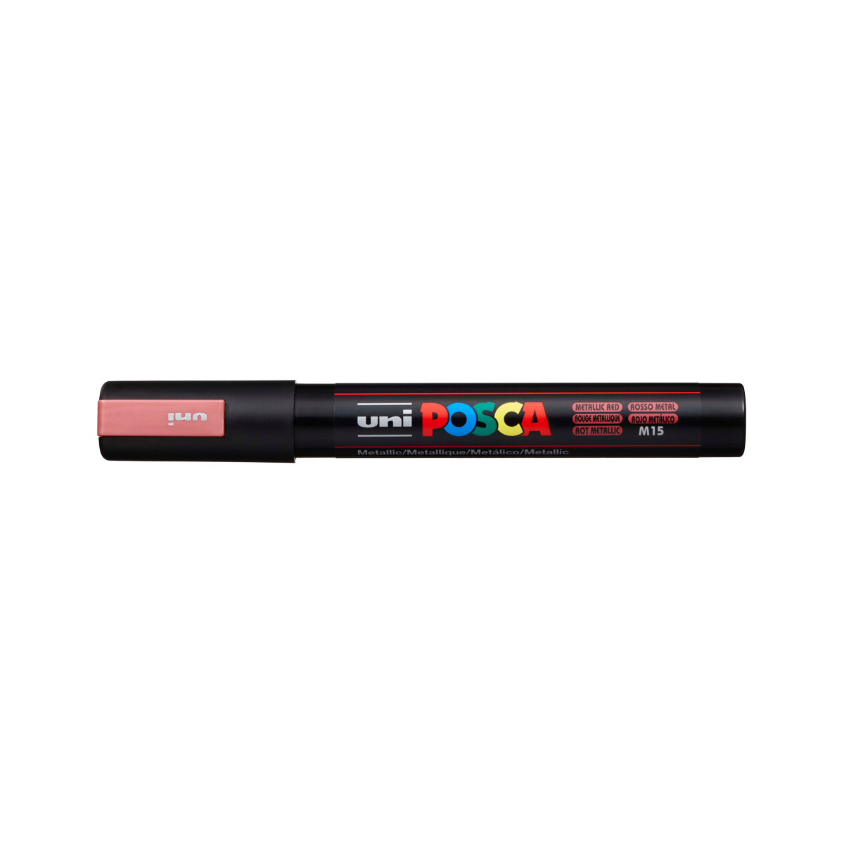 Posca marker PC-5M, 1,8 – 2,5 mm, metalik crvena (M15)