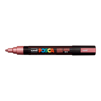 Posca marker PC-5M, 1,8 – 2,5 mm, metalik crvena (M15)
