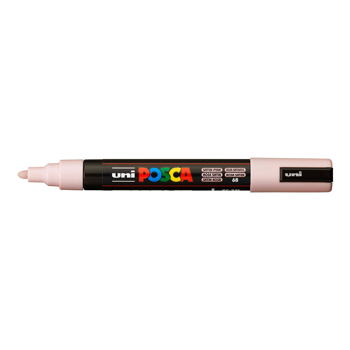 Posca marker PC-5M, 1,8 – 2,5 mm, satensko ružičasta (68)