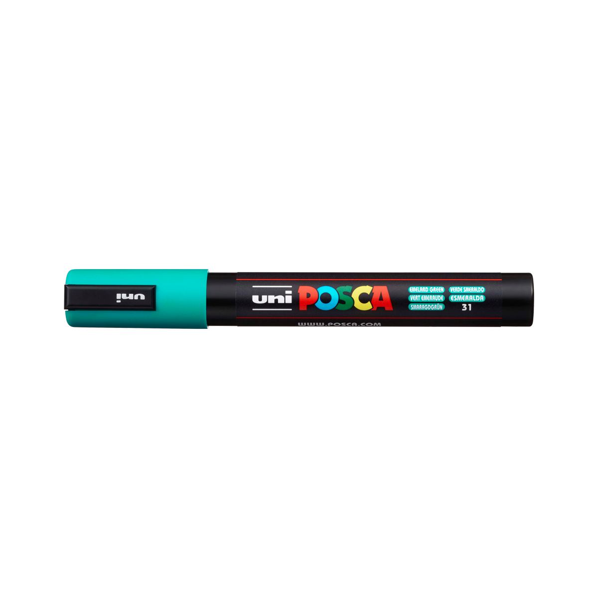 Posca marker PC-5M, 1,8 – 2,5 mm, smaragdna (31)