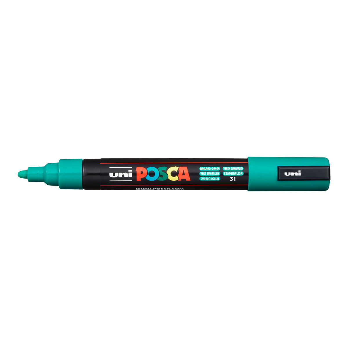 Posca marker PC-5M, 1,8 – 2,5 mm, smaragdna (31)
