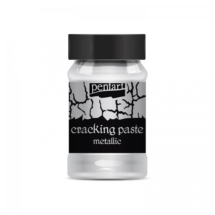 Pucajuća pasta metallic Pentart 100 ml – srebrna