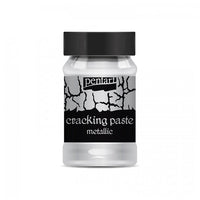Pucajuća pasta metallic Pentart 100 ml – srebrna