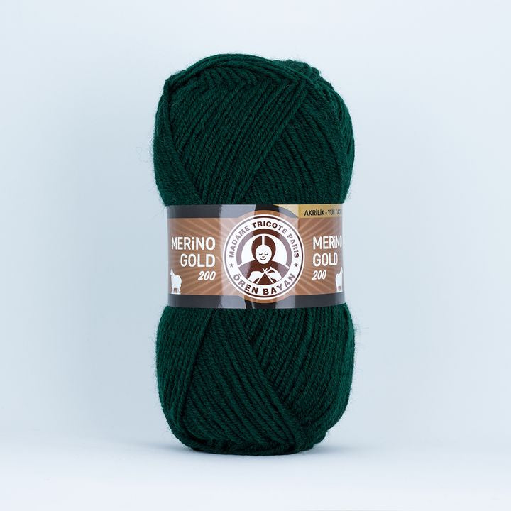 Pređa za pletenje Madame Tricote Paris Merino Gold 200 - 100 g | razne boje — slika 15