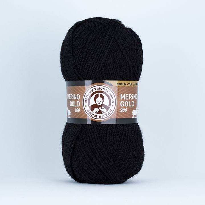 Pređa za pletenje Madame Tricote Paris Merino Gold 200 - 100 g | razne boje — slika 19