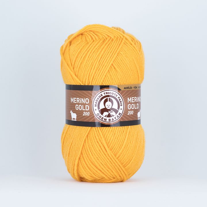 Pređa za pletenje Madame Tricote Paris Merino Gold 200 - 100 g | razne boje — slika 5