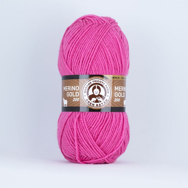 Pređa za pletenje Madame Tricote Paris Merino Gold 200 - 100 g | razne boje — slika 10