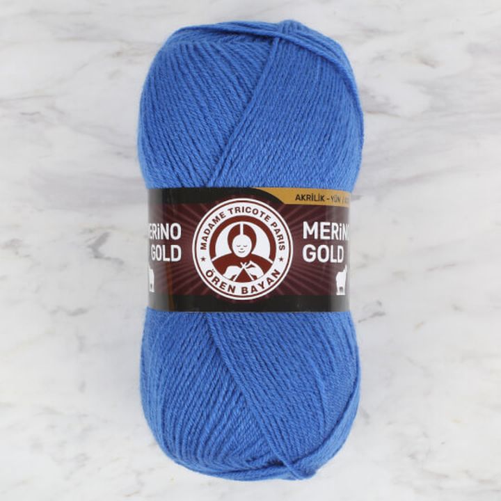 Predivo za pletenje Madame Tricote Paris Merino Gold 100 g | izaberi boju - 016 plava