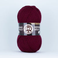 Predivo za pletenje Madame Tricote Paris Merino Gold 100 g | izaberi boju - bordo