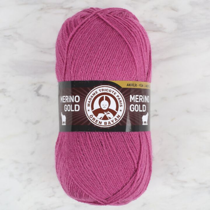 Predivo za pletenje Madame Tricote Paris Merino Gold 100 g | izaberi boju - ružičasta