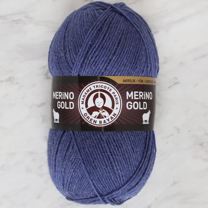 Predivo za pletenje Madame Tricote Paris Merino Gold 100 g | izaberi boju - tamno plava