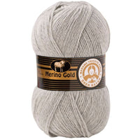 Predivo za pletenje Madame Tricote Paris Merino Gold 100 g | izaberi boju - siva