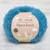 Pređa La Mia Alpaca Boucle 50 g | razne nijanse — slika 1