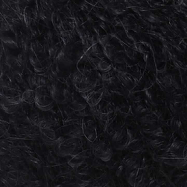 Pređa La Mia Alpaca Boucle 50 g – crna