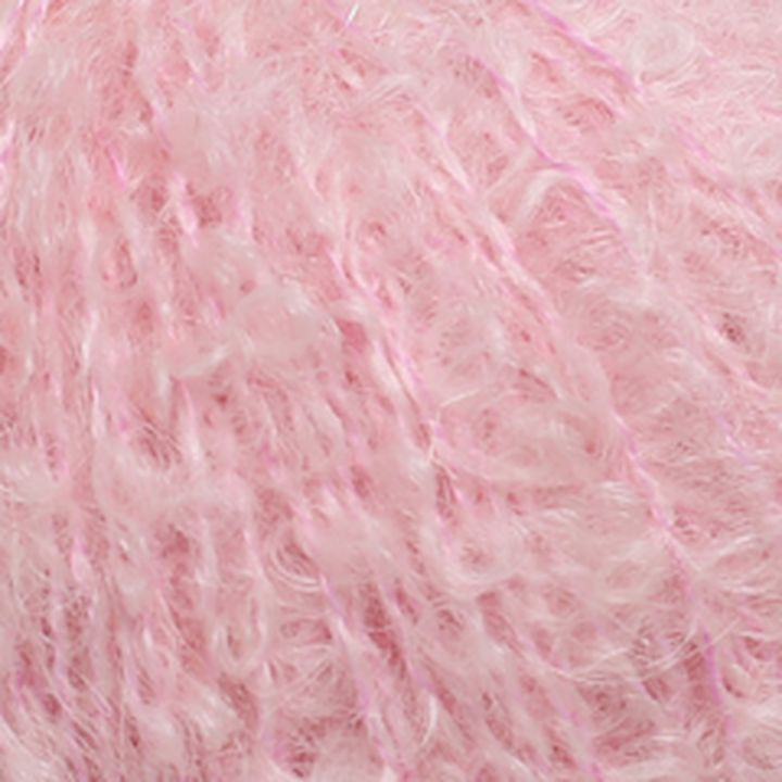 Pređa La Mia Alpaca Boucle 50 g – ružičasta