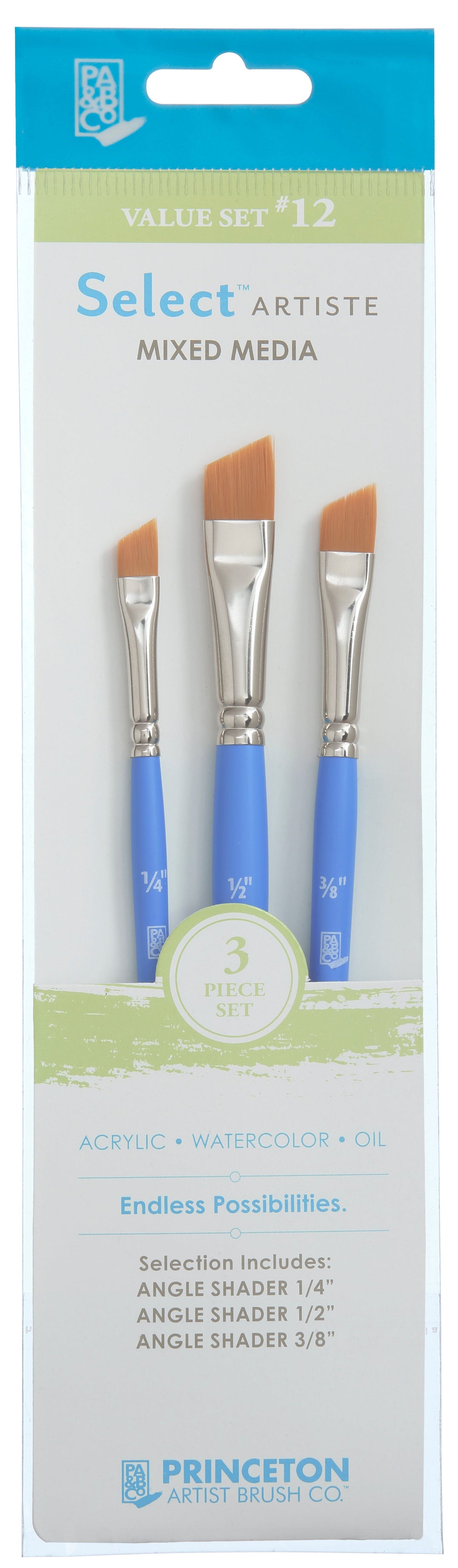 Set univerzalnih kosih kistova PRINCETON Select – 3 kom