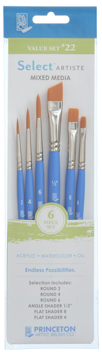 Set univerzalnih kistova PRINCETON Select – 6 kom