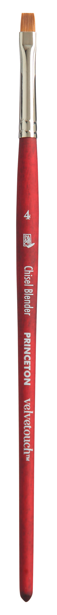 PRINCETON Velvetouch univerzalni kist Chisel Blender s kratkom drškom – 4