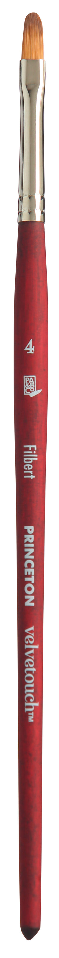 Univerzalni kist PRINCETON Velvetouch Filbert s kratkom drškom – 4